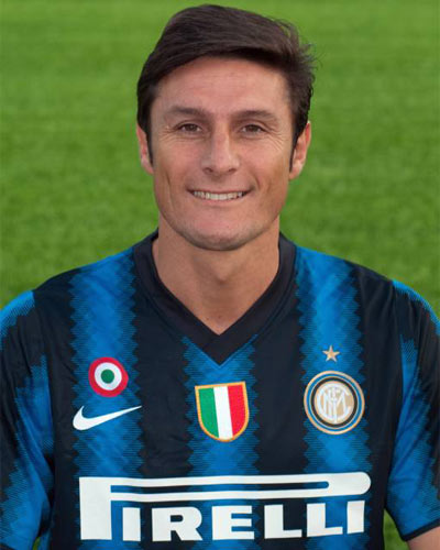 javier zanetti jersey number