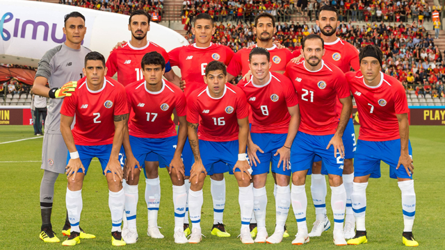 Football national team rica costa Costa Rica