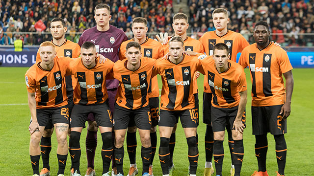 Plantilla del shakhtar donetsk