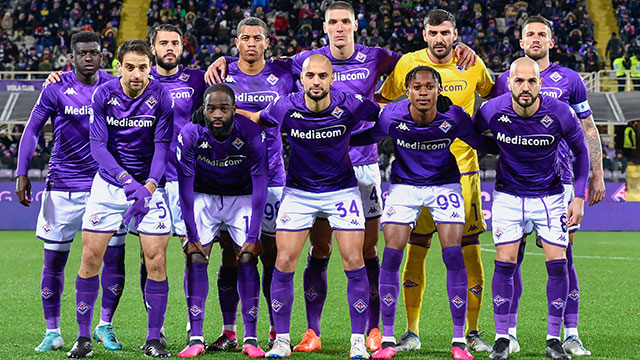 Jugadores de la fiorentina