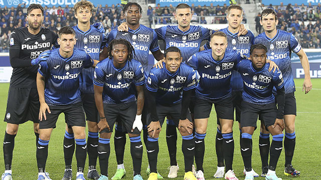 Jugadores de la atalanta