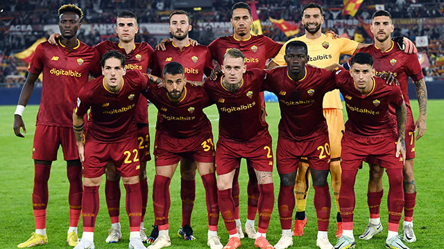 Roma Soccer Team Players