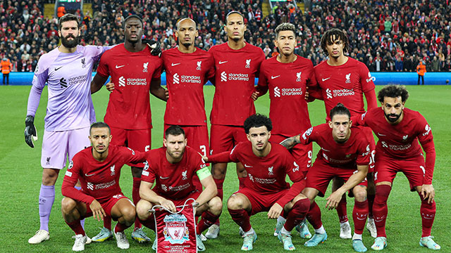 Jugadores de liverpool football club