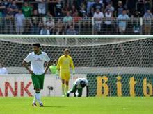 Werder Bremen scheitert erneut in der ersten Pokalrunde. Foto: Oliver Dietze