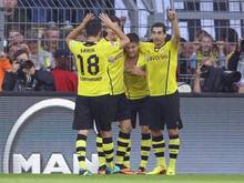 Die Dortmunder wollen sich in Frankfurt die Tabellenspitze zurückerobern.