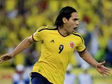 Radamel Falcao und Kolumbien reicht bereits ein Unentschieden gegen Uruguay