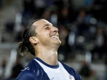 Zlatan Ibrahimovic hat das Tor zum 1:0-Sieg gegen Kasachstan erzielt