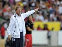 Hoffenheims Coach Markus Gisdol setzt gegen Gladbach auf eine verstärkte Defensive