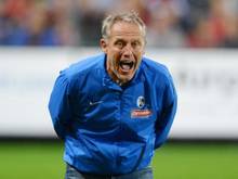 SC-Trainer Christian Streich will ein Erfolgserlebnis
