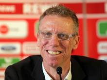 Peter Stöger, Trainer des 1. FC Köln, ist begeistert von der zweiten Bundesliga