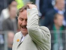 Bochums Trainer Peter Neururer ist immer noch verärgert über die zuletzt gezeigte Leistung seiner Mannschaft