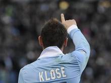 Miroslav Klose erzielte in der 52. Minute die Führung für Lazio gegen Cagliari