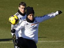 Cristiano Ronaldo (r.) wird auch im Spiel gegen Valladolid vorerst pausieren