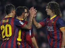 Der FC Barcelona warf den Drittligisten Cartagena aus dem spanischen Pokal