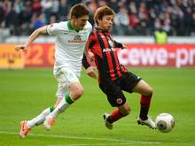 Bremens Aleksandar Ignjovski (l.) fällt im Derby gegen den HSV aus