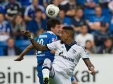 Hoffenheims David Abraham (l.) wird nicht gegen Schalke spielen können
