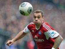 Pierre-Michel Lasogga ist mit elf Toren bester HSV-Torschütze
