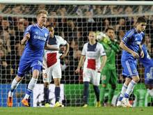 André Schürrle (l.) brachte den FC Chelsea mit seinem Tor auf Siegkurs