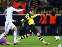 Dortmunds Henrikh Mkhitaryan vergab gegen Real Madrid einige Großchancen.