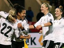 Die deutschen Frauen sind in der WM-Qualifikation nicht aufzuhalten