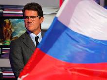 Fabio Capello will mit Russland zumindest die erste K.o.-Runde überstehen. Foto: Kivrin-Golovanov