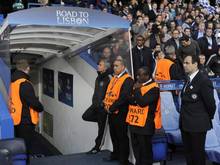 Chelsea-Coach José Mourinho war schon nach der ersten Halbzeit bedient