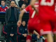 Bayern-Trainer Pep Guardiola macht sich so seine Gedanken