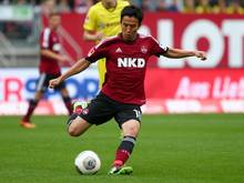 Makoto Hasebe trainiert derzeit wieder mit der spielt Nürnberger Mannschaft