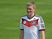 Bastian Schweinsteiger wird behutsam aufgebaut. Foto: Andreas Gebert
