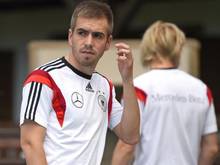 Philipp Lahm wird am Dienstag mit dem Lauftraining starten. Foto: Andreas Gebert