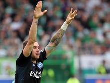 In den nächsten Tagen wird es sich entscheiden, für welchen Club Pierre-Michel Lasogga spielen wird. Foto: Daniel Karmann