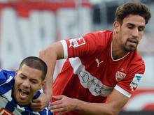 Rani Khedira (r.) wechselt aus der Bundesliga zu RB Leipzig
