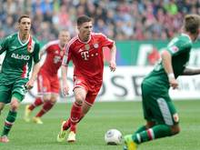 Pierre-Emile Höjbjerg (M) will beim FC Bayern den Durchbruch schaffen. Foto: Tobias Hase