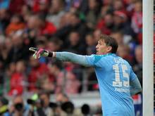 Torwart René Adler gewann bei seiner Rückkehr ins HSV-Tor. Foto: Fredrik von Erichsen