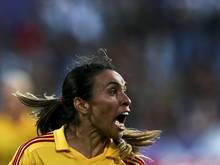 Marta erzielte zwar kein Tor, siegte aber bei ihrem Debüt mit dem neuen Verein FC Rosengard