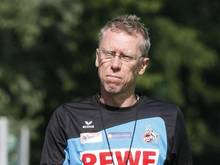 Kölns Coach Peter Stöger hat eine klare Vorstellung, wie die Saison ablaufen soll. Foto: Erwin Scheriau