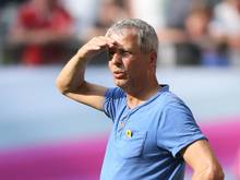 Gladbachs Trainer Lucien Favre warnt vor der Qualität des FK Sarajevo