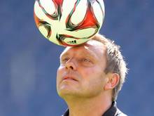 Paderborns Trainer André Breitenreiter hofft auf einen Sieg gegen Mainz