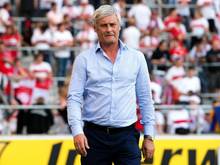 Stuttgarts Trainer Armin Veh vermisst einen Führungsspieler