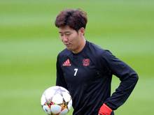 Son Heung Min spielte beim Sieg Südkoreas durch