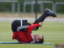 Rafael van der Vaart trainiert wieder mit der Mannschaft des HSV
