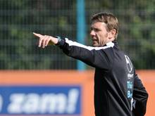 Trainer Markus von Ahlen will Ruhe in die Mannschaft vom TSV 1860 München bringen