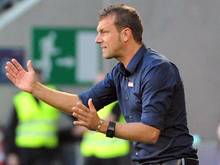 Augsburgs Trainer Markus Weinzierl erwartet gegen die Hertha ein zähes Spiel