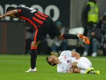 Der Mainzer Shinji Okazaki (r) hatte sich gegen Frankfurt so verletzt, dass er gegen Hoffenheim nicht spielen konnte