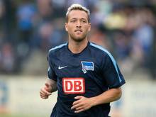 Herthas Julian Schieber wird nicht gegen den VfB Stuttgart auflaufen