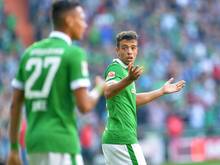 Franco Di Santo zuckt mit den Schultern: Werder Bremen sind auch gegen Freiburg kein Sieg vergönnt gewesen