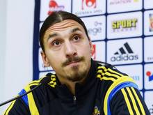 Der Einsatz von Zlatan Ibrahimovic ist noch nicht sicher. Foto: Janerik Henriksson
