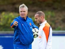 Unter Guus Hiddinks Leitung hatte der WM-Dritte drei von vier Spielen verloren