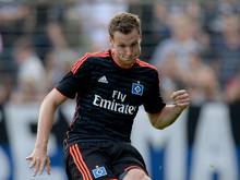 Der HSV hofft Marcell Jansen im Spiel gegen den VfL Wolfsburg einsetzen zu können. 