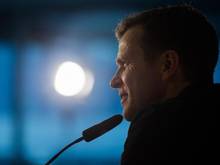 Oliver Bierhoff bei der DFB-Pressekonferenz in Berlin. Foto: Lukas Schulze